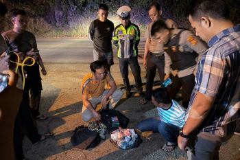 Personel Polres Muaro Jambi tangkap pencuri modus pecah kaca mobil