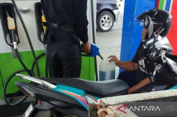 Polresta Bengkulu siagakan personel di SPBU antisipasi penimbunan BBM