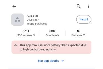 Google beri label untuk aplikasi yang boros baterai di Play Store