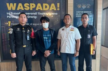 Imigrasi Pangkalpinang deportasi Warga Negara Pakistan