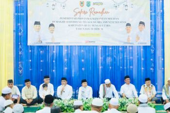 Wagub Kalsel Safari Ramadhan di Masjid Jami Rasyidiyah HSU