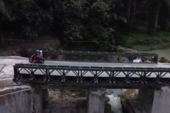 TNI selesaikan jembatan modular di Simalungun permudah akses warga