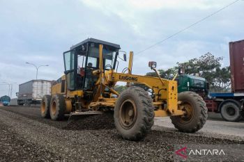 Percepatan proyek peninggian jalur Pantura Semarang untuk memperlancar arus mudik Lebaran 2026