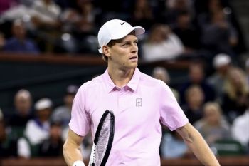Sinner hanya kehilangan dua gim saat menang telak di Indian Wells