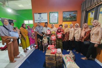 Kemenkum Jateng berbagi di bulan Ramadhan, kunjungi Panti Asuhan Nurussa'adah