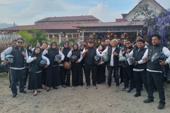 Touring singkat Sinabung Riders Community PNM Kabanjahe hingga ngabuburit bersama
