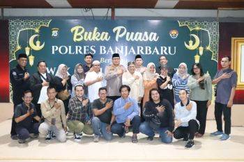 Kapolres Banjarbaru: wartawan mitra strategis wujudkan kamtibmas kondusif