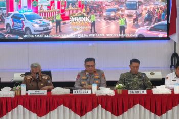 Polda Babel gelar rakor lintas sektoral persiapan pengamanan Idul Fitri 1447 Hijriah