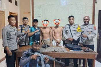 Polres Keerom dalami barter ganja-senjata angin di perbatasan RI-PNG
