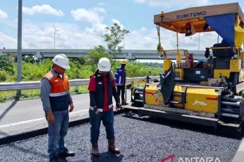 Hutama Karya--HKA Percepat Pemeliharaan Jalan Tol Trans Sumatera Jelang Mudik Lebaran 2026