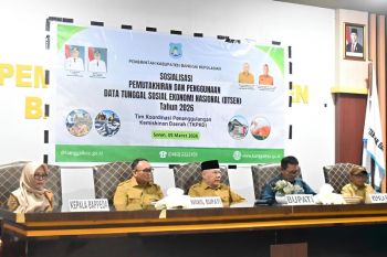 Bupati tekankan pentingnya data akurat untuk pembangunan daerah