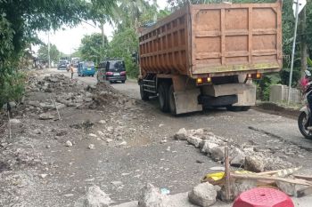 DPUPR Lebak targetkan H-7 Lebaran jalan utama layak untuk pemudik