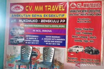 Tarif transportasi travel di Mukomuko naik 18 persen