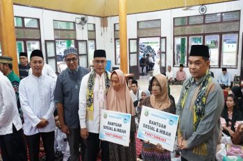 Kotabaru government continues Ramadan Safari to Mekarpura Village
