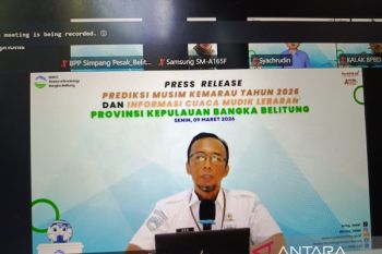 BMKG prakirakan musim kemarau di Babel Juni 2026