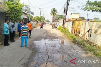 Pemkot Palembang perbaiki jalan menuju objek wisata museum kayu Al Quran