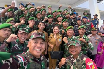 Pangdam XIII/Merdeka di Pulau Miangas: Kalian miliki peran strategis