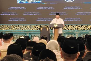 Presiden Prabowo: Perdamaian tak datang tanpa kerja keras