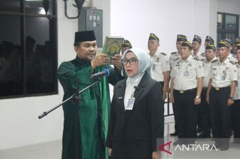 Pelantikan Pejabat Fungsional Kesehatan, dr. Yani Siap Tingkatkan Layanan Kesehatan di Lapas Pekanbaru