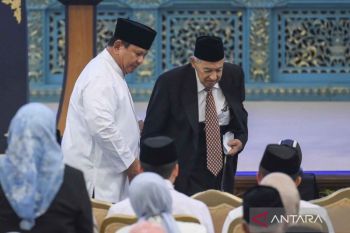 Presiden Prabowo hadiri peringatan Nuzululquran di Istana