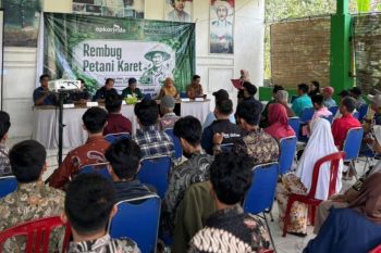 Apkarindo gelar rembug petani karet Jambi dorong normalisasi harga