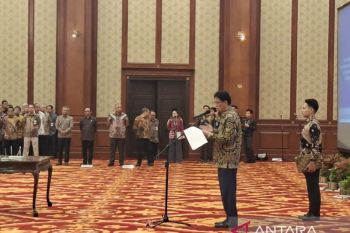 Purbaya lantik 44 pejabat eselon II Kementerian Keuangan