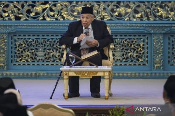 Di Istana, Prof. Quraish ingatkan perdamaian tidak abaikan keadilan