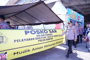 Polda Banten siagakan 39 pos pengamanan arus mudik 2026