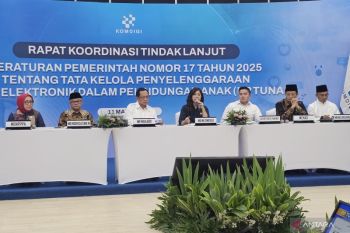 Sejumlah menteri perkuat komitmen PP Tunas dalam proteksi anak di ruang digital