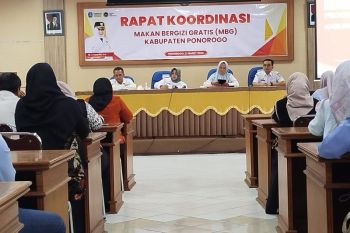 BGN evaluasi program makan bergizi gratis di Ponorogo
