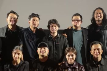 Derby Romero dan pemeran film laga "Ikatan Darah"