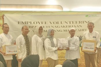 BPJS Ketenagakerjaan Cabang Semarang Majapahit gelar employee volunteering