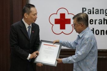 PMI terima 100 ribu dolar AS dari TETO untuk korban bencana Sumatera