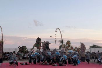 20 Ogoh-ogoh diarak di Festival Sanur Metangi 2026