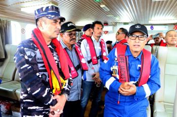 Danlanal Palu kunjungi kilang DSLNG