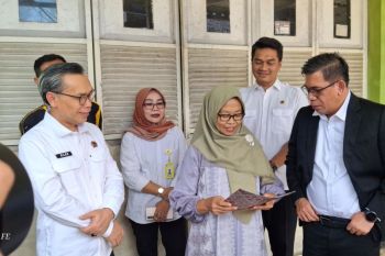 Kantor Pertanahan Kabupaten Serang pertama serahkan Sertifikat PTSL 2026 di Banten