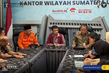Pemkab Langkat koordinasi Kemenkum Sumut bahas perubahan peraturan daerah