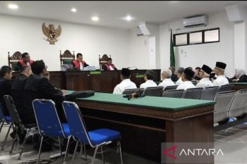 Mantan Wali Kota Bengkulu Ahmad Kanedi di vonis 2,6 tahun penjara