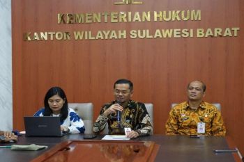 Kemenkum Sulbar petakan rancangan produk hukum di Polman