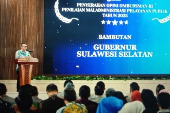 Pemprov Sulsel jadikan penilaian Ombudsman sebagai bahan evaluasi