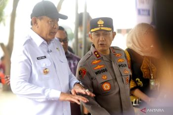 Polda Gorontalo gelar pasar murah bersubsidi