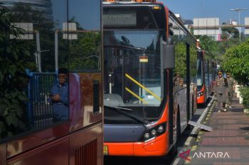 Transjabodetabek rute Sawangan Depok-Lebak Bulus bertarif Rp1 saat Lebaran