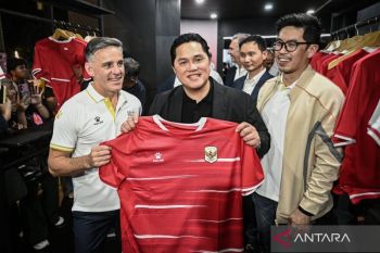 Erick Thohir: Jersi timnas baru angkat identitas budaya Indonesia