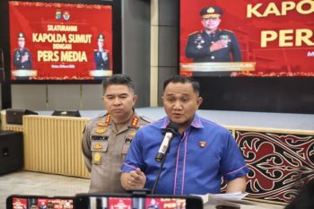 Polda Sumut tetapkan dua tersangka penambang emas ilegal di Tapsel