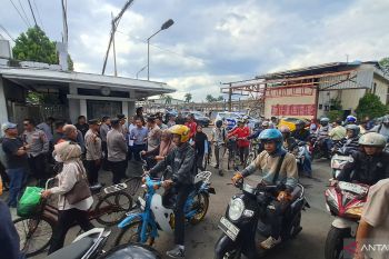 Polres Sumedang antisipasi pungli preman saat pembagian THR PT Kahatex
