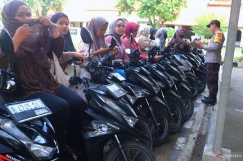 Polres Bekasi buka layanan khusus titip kendaraan bagi pemudik