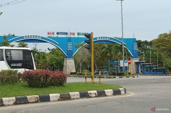 54 gerai-gudang Koperasi Merah Putih di Penajam proses pembangunan