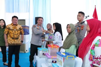 Polda Sumsel salurkan 135 ton beras murah di 47 titik jelang Lebaran 2026