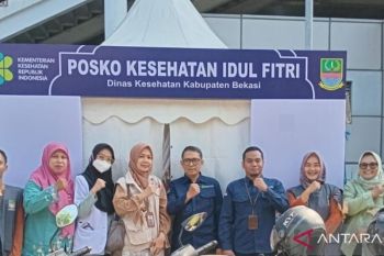 Dinkes Bekasi siagakan 9 posko kesehatan untuk layani pemudik