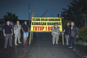 Satpol PP Tulungagung sidak warkop karaoke dilaporkan buka saat puasa